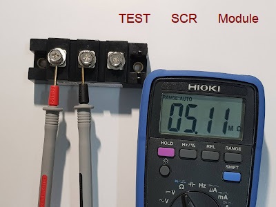 testing electronic components module How to test SCR module THYRISTOR MODULE with multimeter