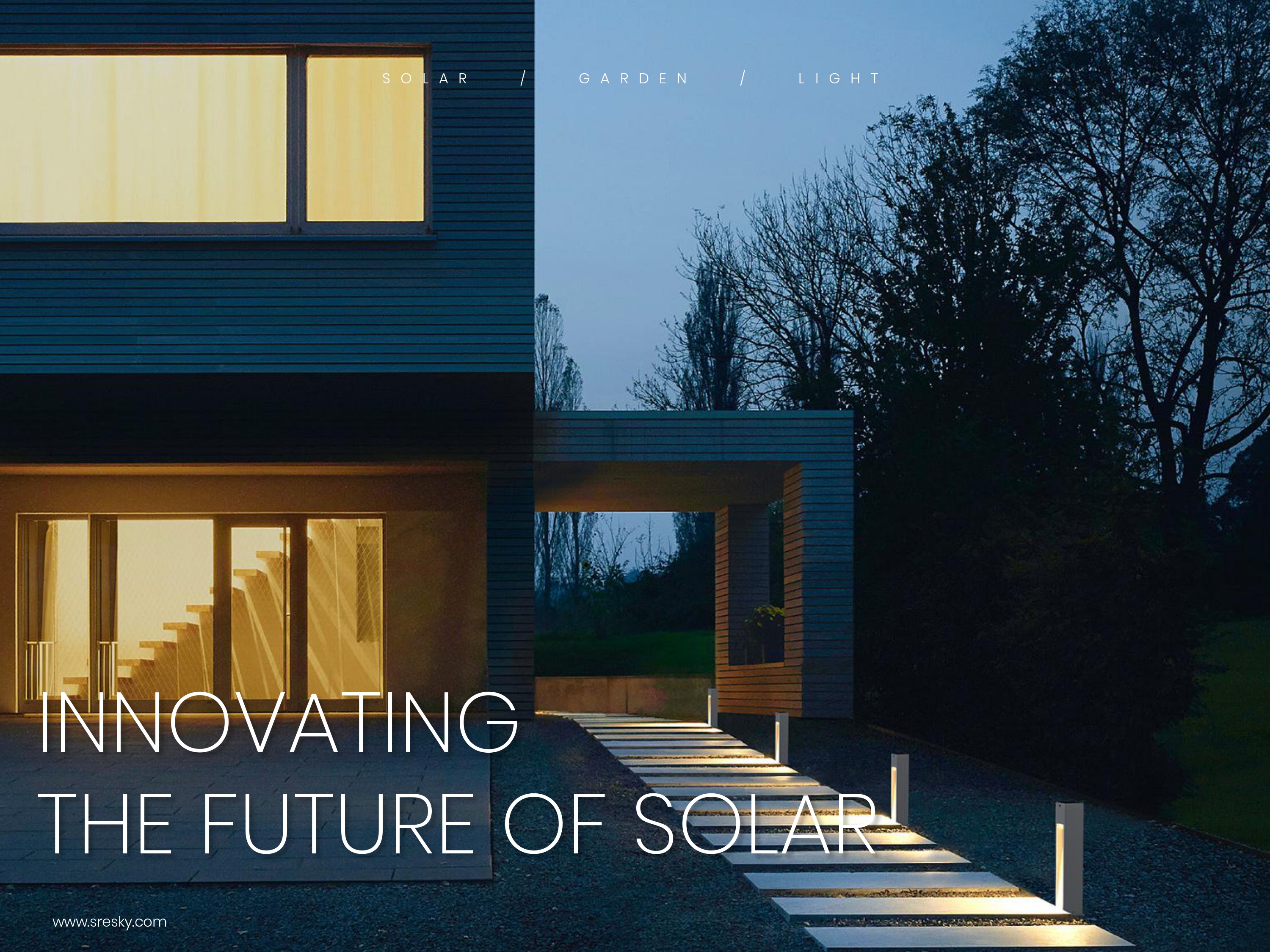 โคมไฟตั้งพื้นโซล่าเซลล์ รุ่น SGL-18 (แสง : เหลืองวอมไวท์)