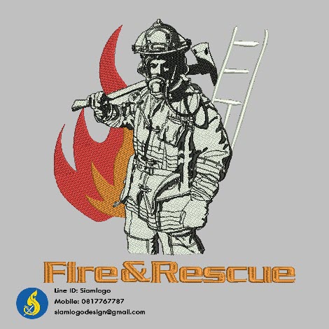 บล็อคปัก Fire Rescue นักดับเพลิง