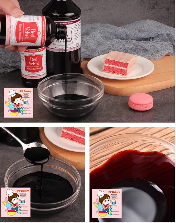 สีกลิ่น เรดเวลเวทเค้ก / LorAnn Red Velvet (ฺฺBakery Emulsion ) 4 Oz. (118.3ML)