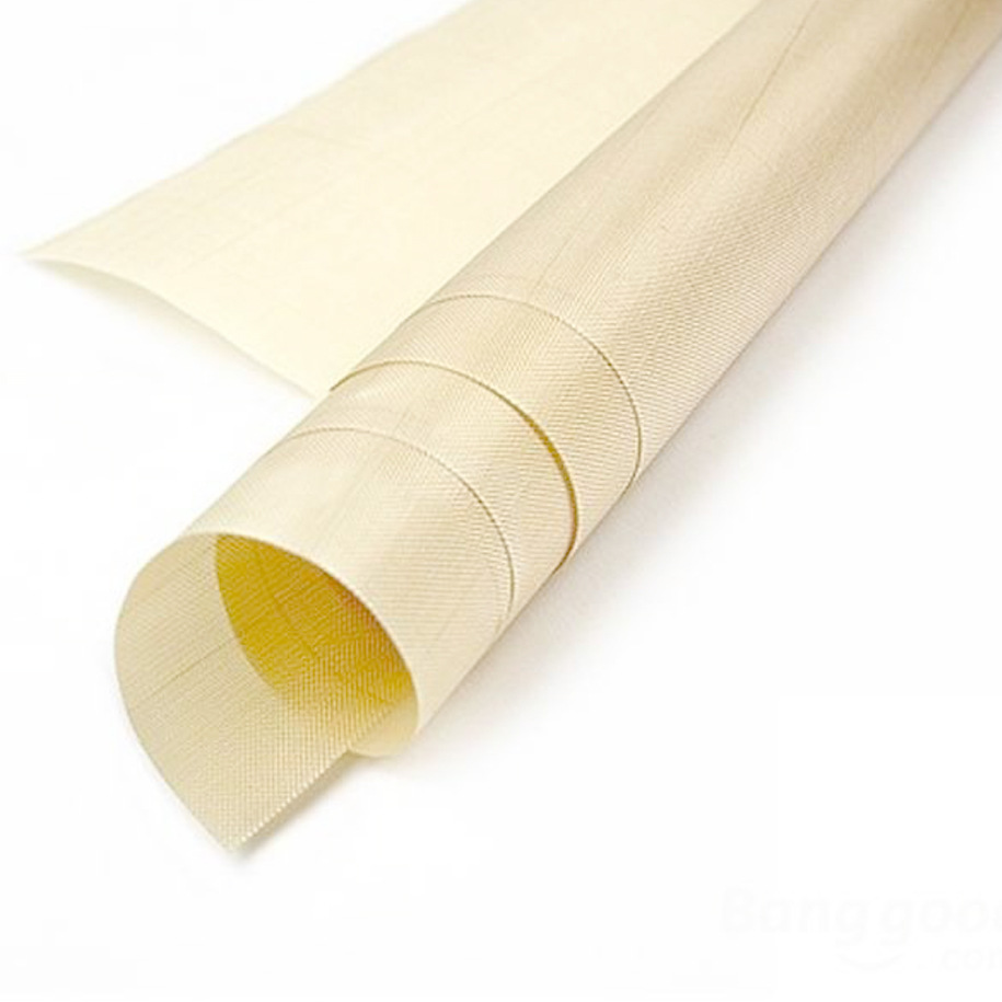 แผ่นรองอบ (Baking sheet/ silpat) (ไม่เคลือบเทฟล่อน) 40*60 cm. สีครีม
