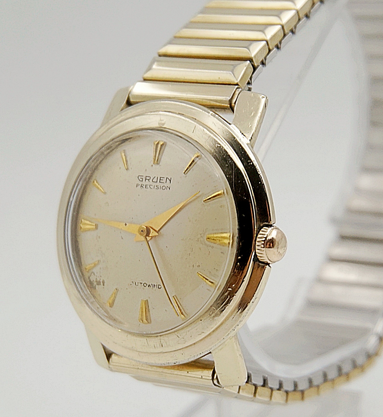 นาฬิกาเก่า GRUEN ออโตเมติกครึ่งรอบ