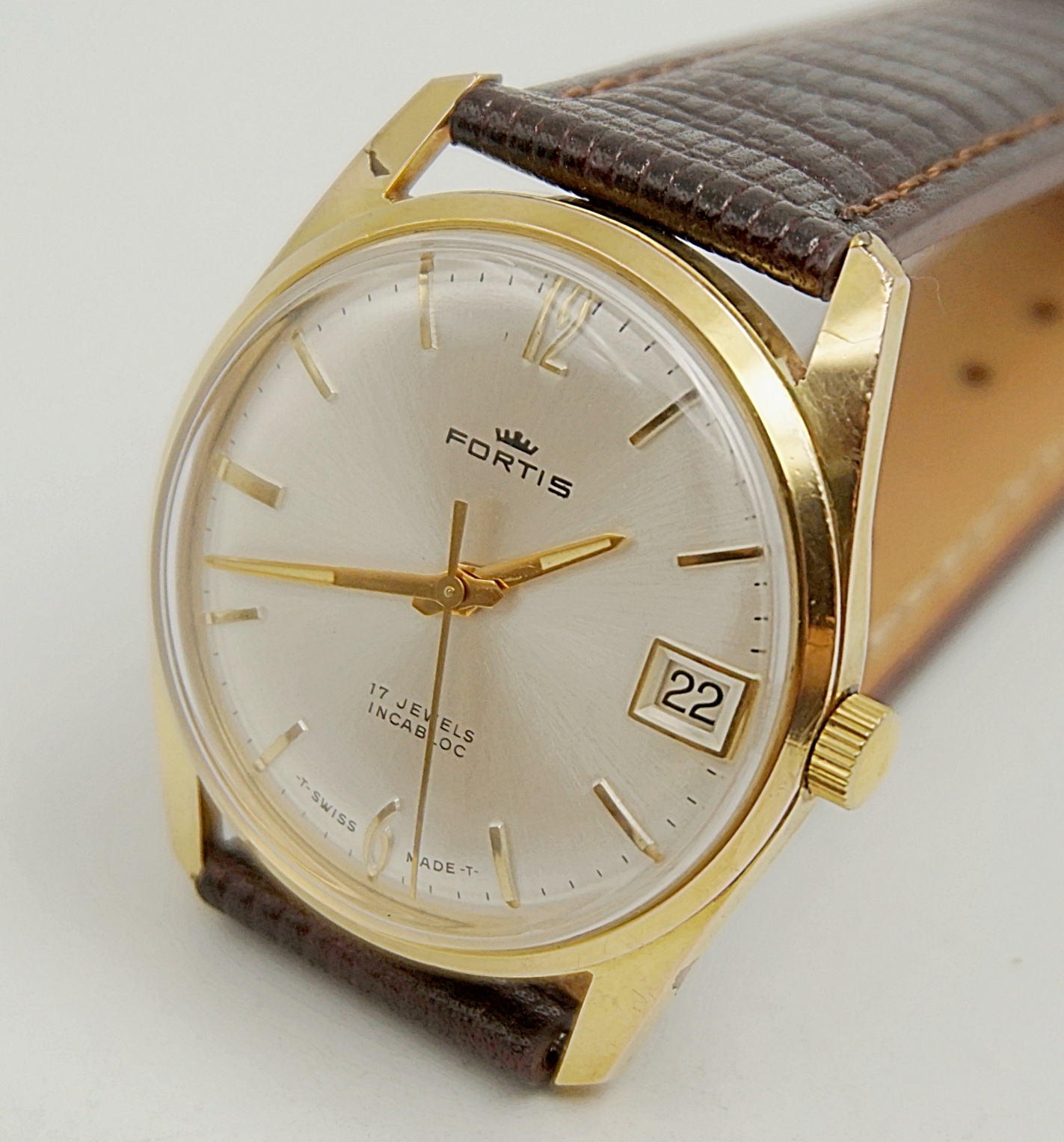 นาฬิกาเก่า FORTIS ไขลาน