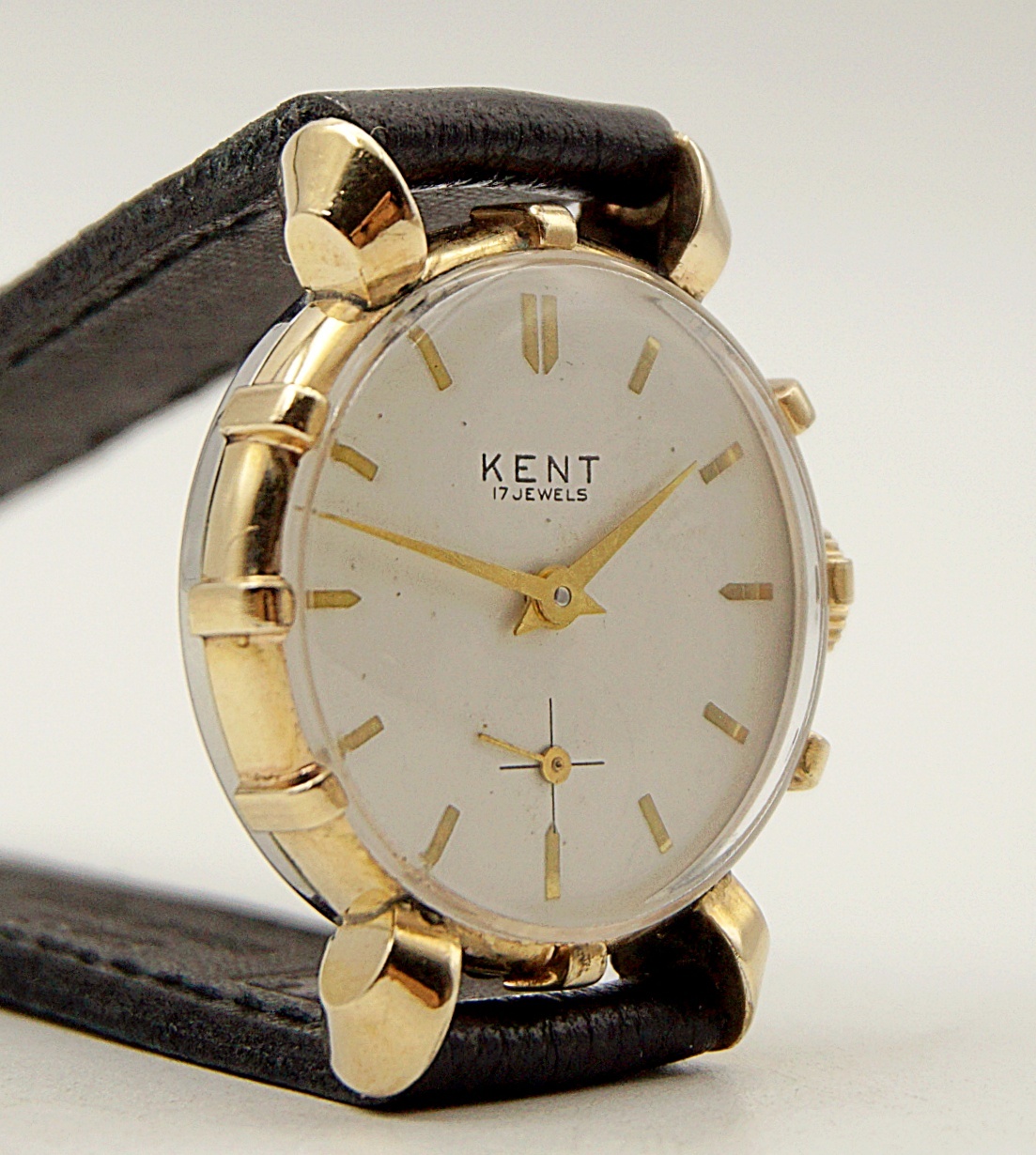 นาฬิกาเก่า KENT ไขลานสองเข็มครึ่ง