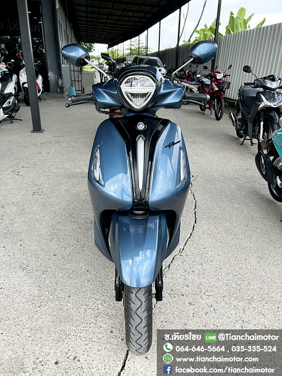 ★ฟรีดาวน์★GRAND FILANO ปี67 ABS ตัวรีโมท สีน้ำเงินแก้ว วิ่งน้อย เครื่องเดิมแน่น ชุดสีสวยเป๊ะ ประหยัดน้ำมัน ขับขี่นิ่มๆ ราคา 59,500