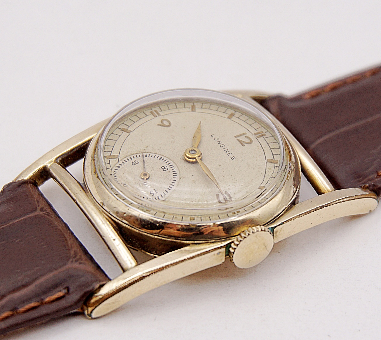 นาฬิกาเก่า LONGINES ไขลานสองเข็มครึ่ง