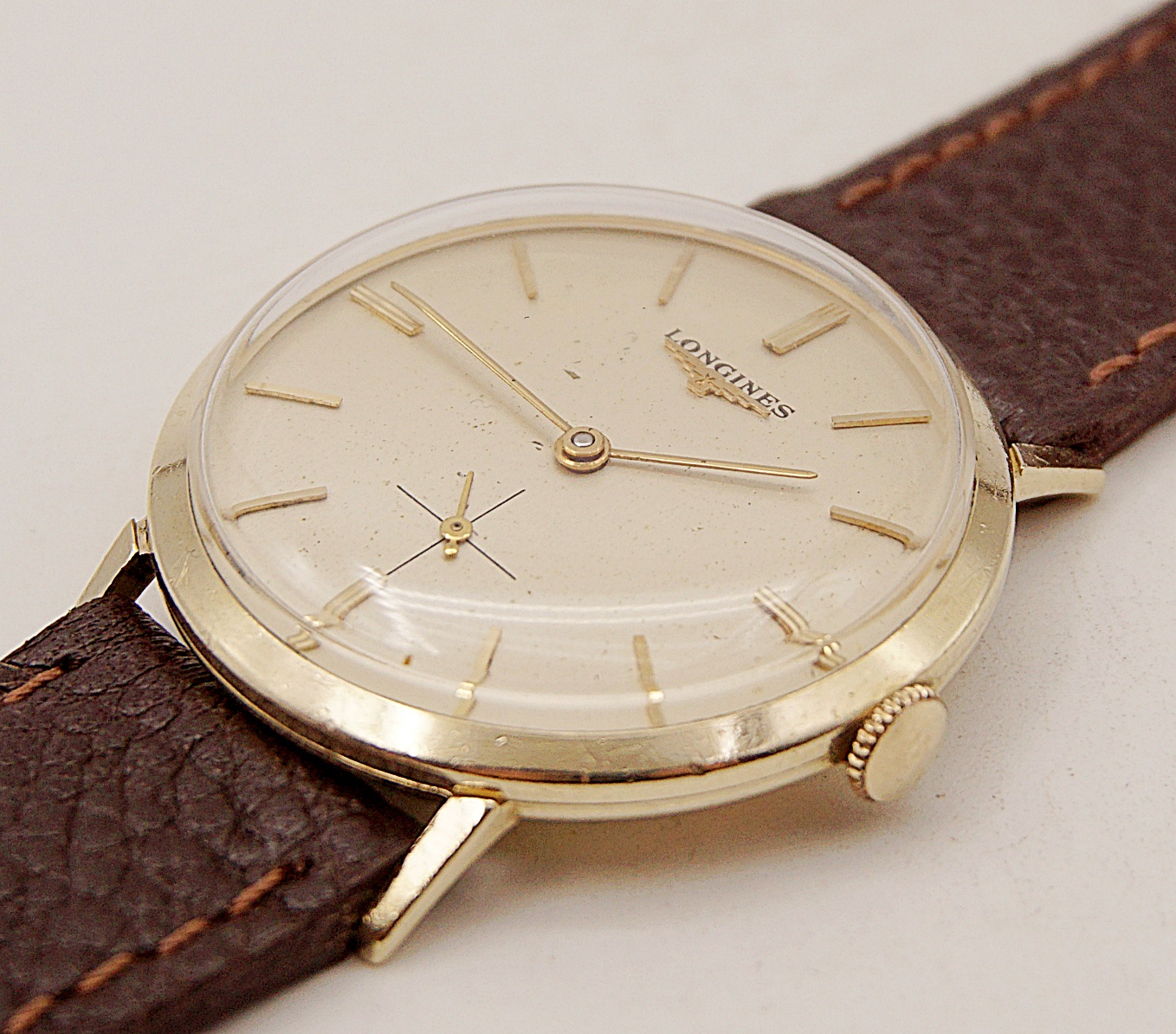 นาฬิกาเก่า LONGINES ไขลานสองเข็มครึ่ง