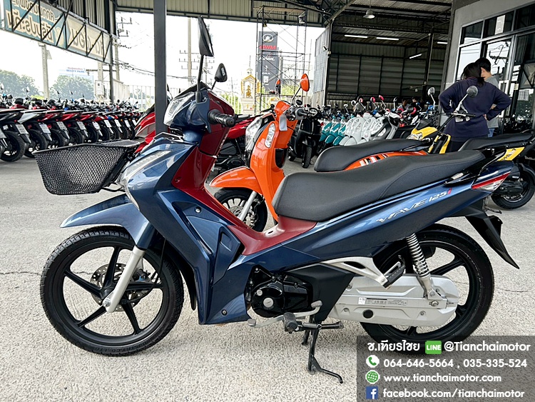 WAVE125I ปี65 ล้อแม็กซ์ ชุดสีสวย เครื่องเดิมๆ ศูนย์ดี ขับขี่นิ่มๆ เครื่องแน่น ใช้งานทนมาน รถพร้อมใช้งาน ราคา 44,500
