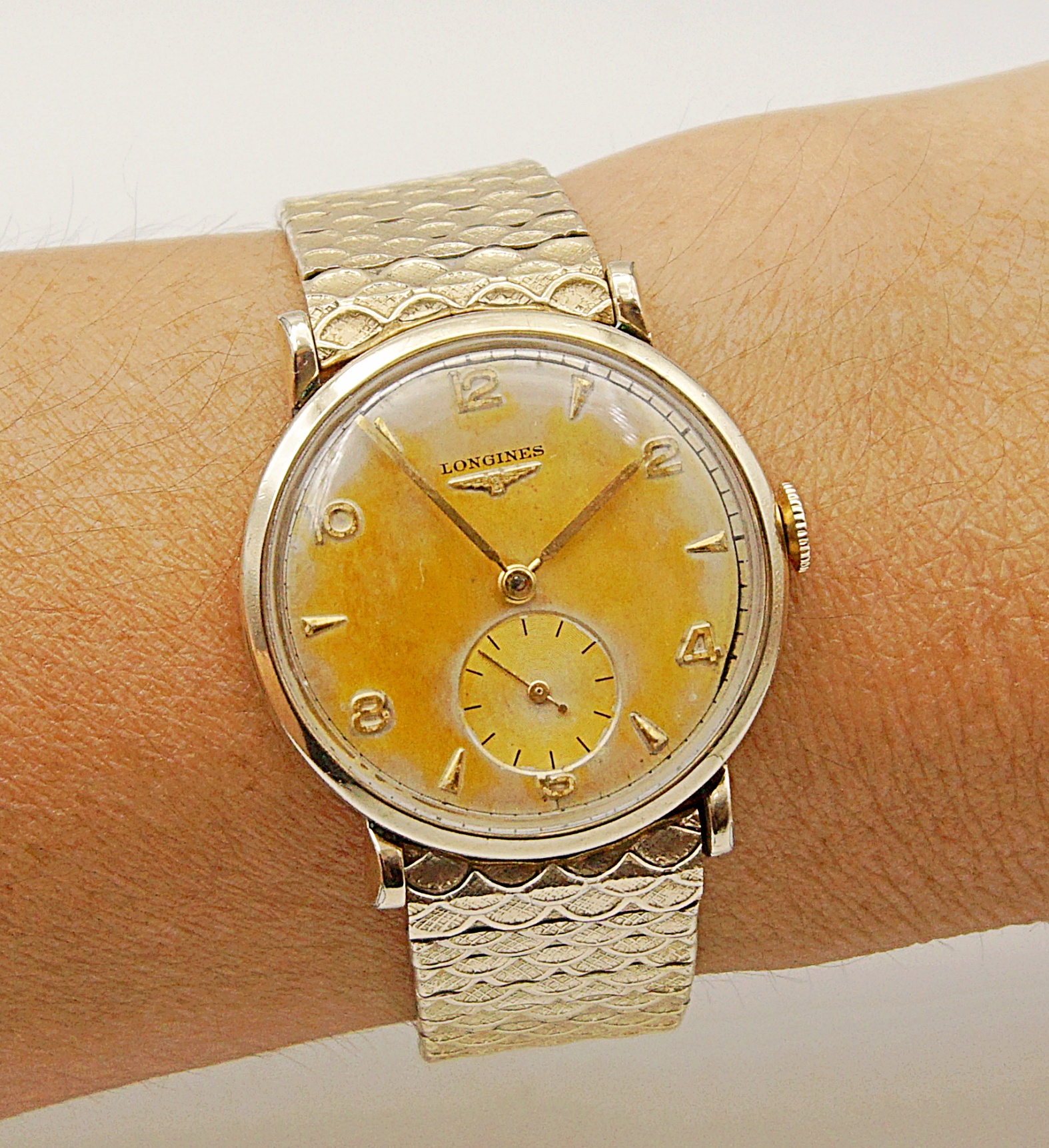 นาฬิกาเก่า LONGINES ไขลานสองเข็มครึ่ง