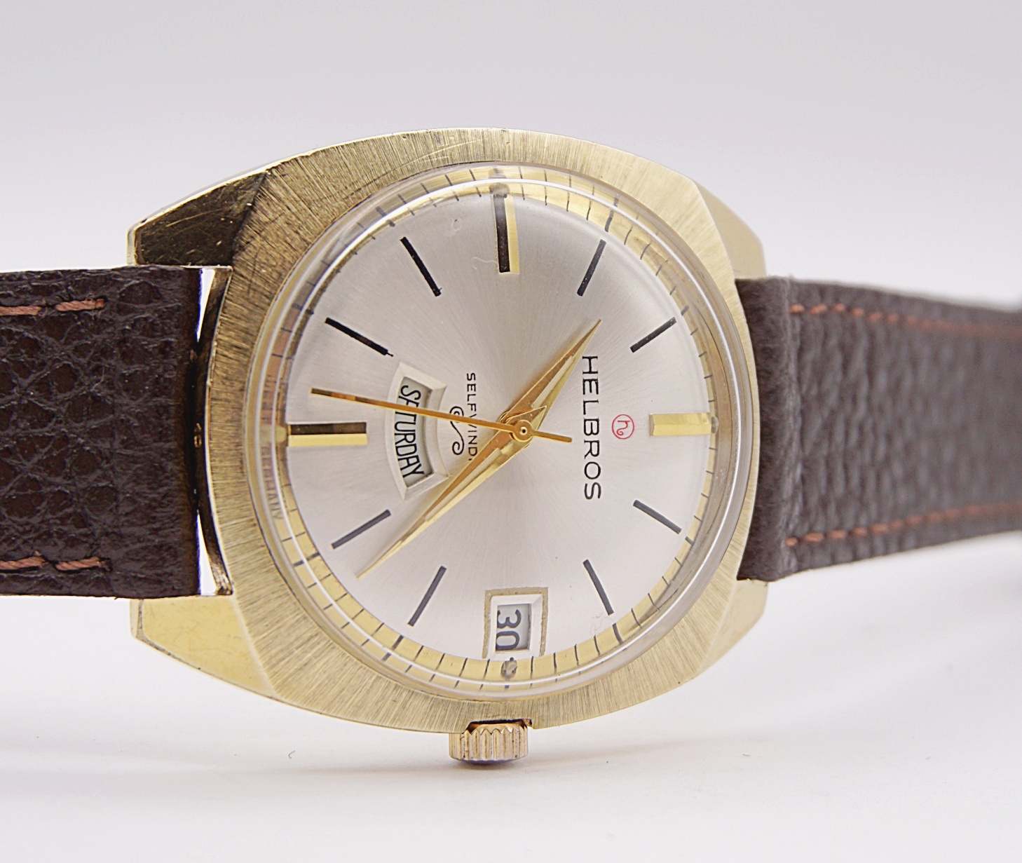 นาฬิกาเก่า HELBROS ออโตเมติก