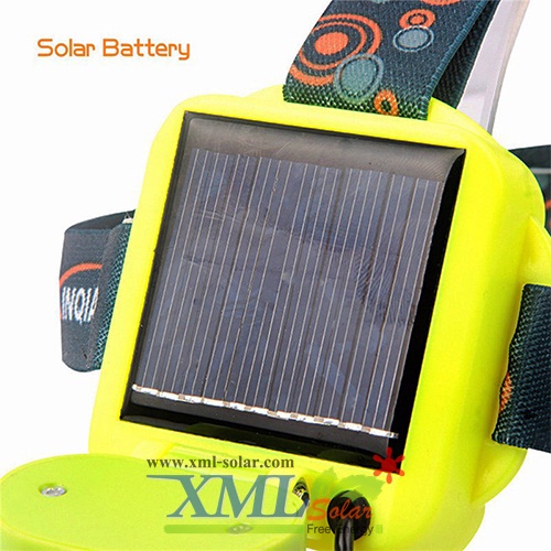 ไฟฉายคาดศีรษะโซล่าเซลล์ (Solar Head Lamp)