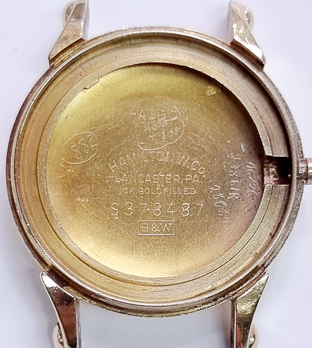 นาฬิกาเก่า HAMILTON ไขลานสองเข็มครึ่ง