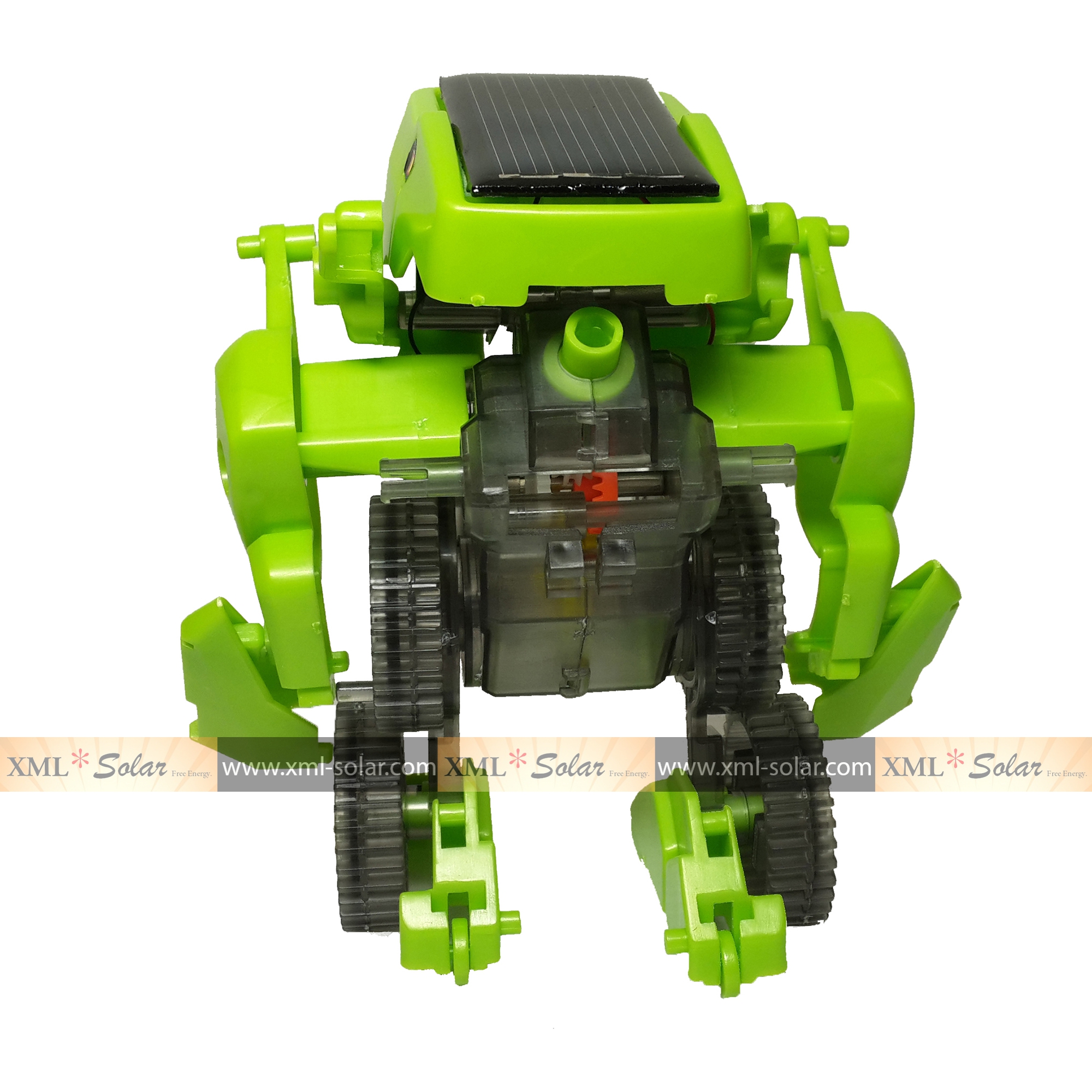 ของเล่นพลังงานแสงอาทิตย์ รุ่น 4 -in-1 (สีเขียว) (1 แถม 1)