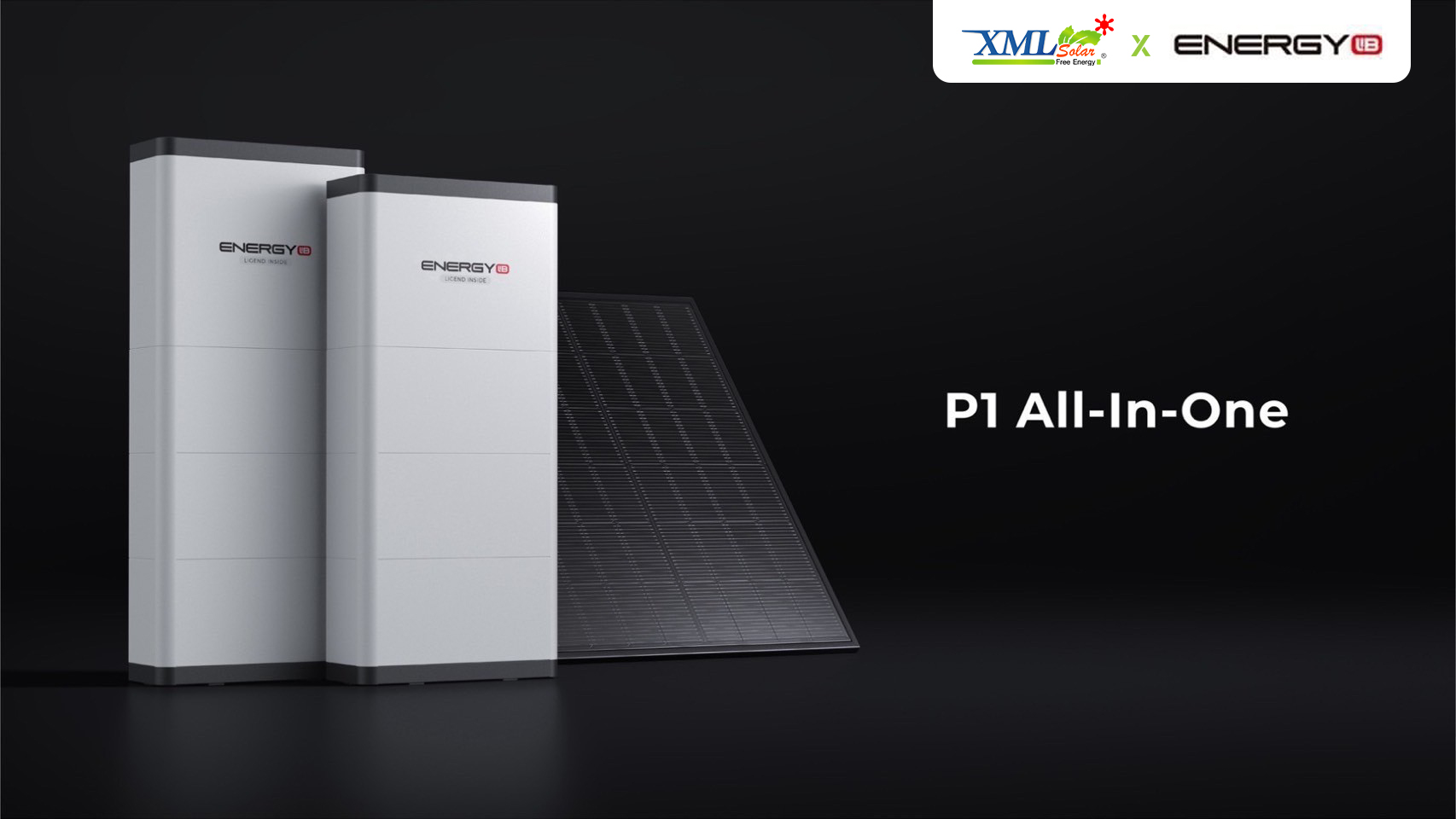 ระบบโซล่าเซลล์ติดหลังคา Energy LiB Solar Rooftop P1 All-In-One ขนาด 8 kW (ON/OFF-GRID / Hybrid) 1 Phase Battery 10kW พร้อมติดตั้ง