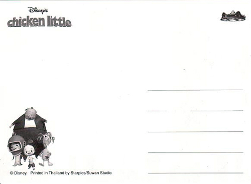 Postcard Chicken Little No.1, 16 ใบ