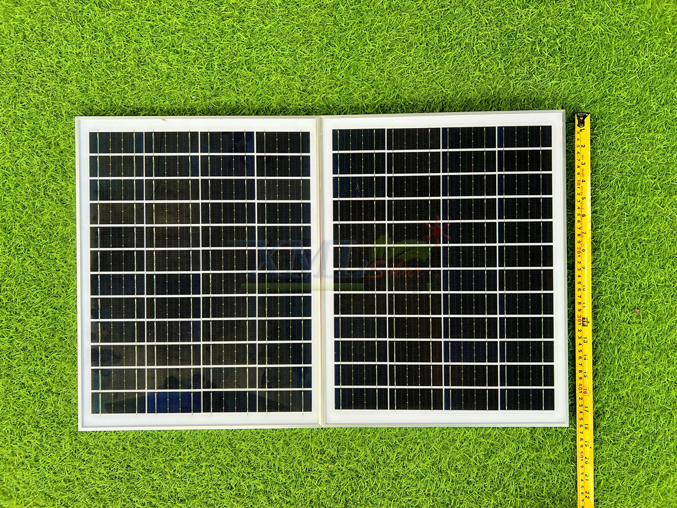 ไฟสปอตไลท์โซล่าเซลล์ 500 Watt กล่องสีน้ำตาล (เปิดได้ 3 แสง)