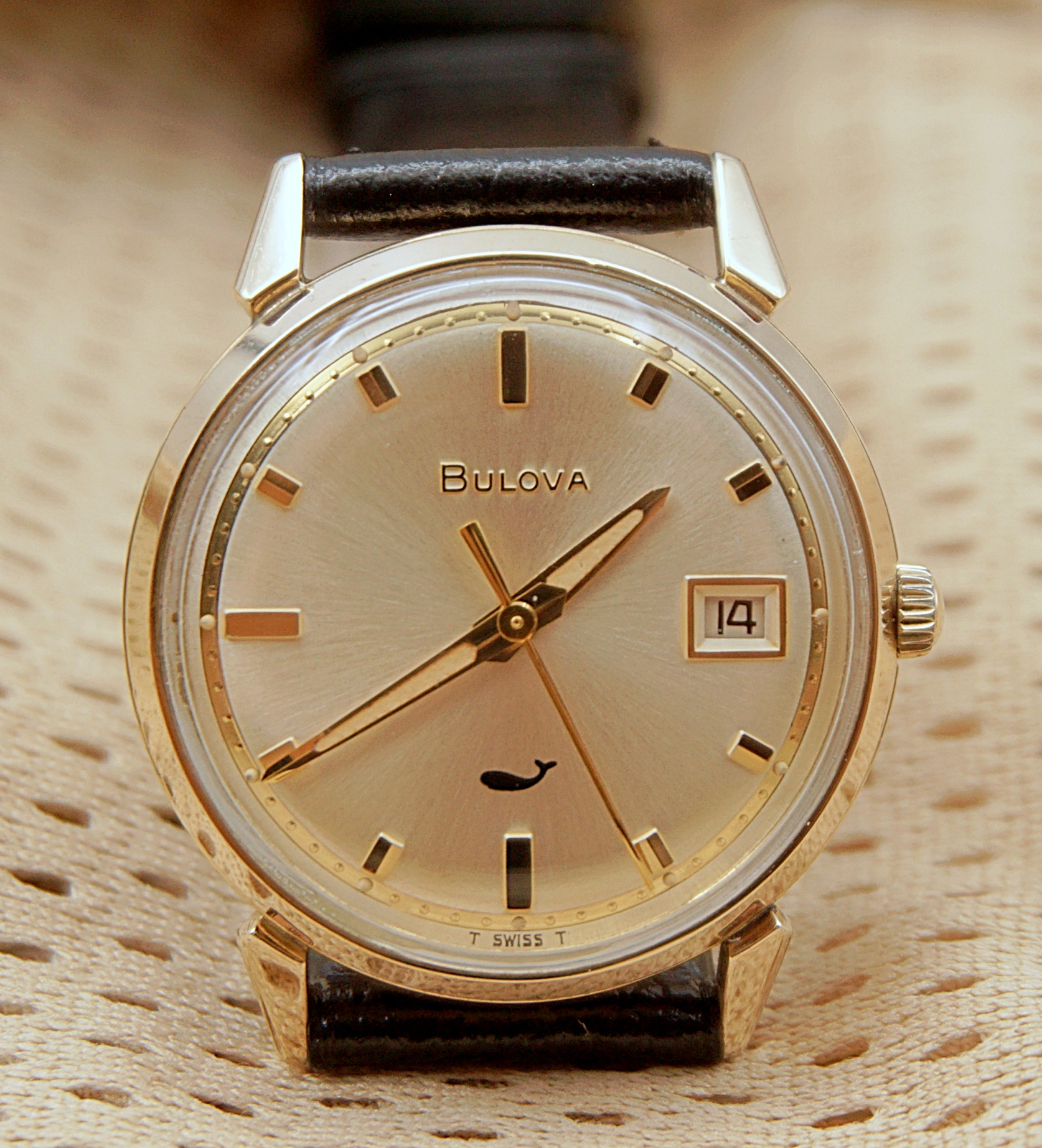 นาฬิกาเก่า BULOVA ไขลาน