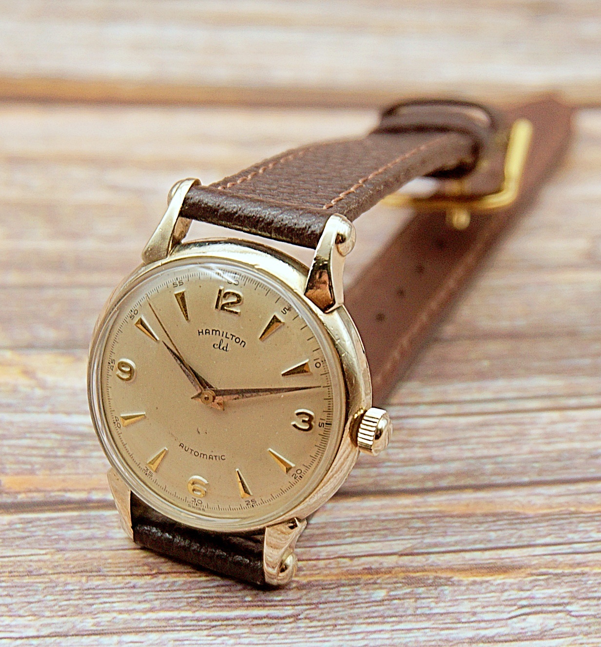 นาฬิกาเก่า HAMILTON ออโตเมติก