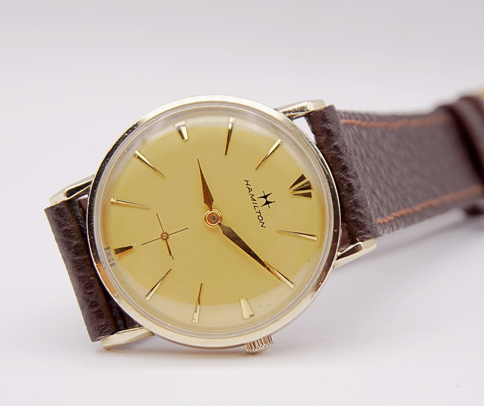 นาฬิกาเก่า HAMILTON ไขลาน