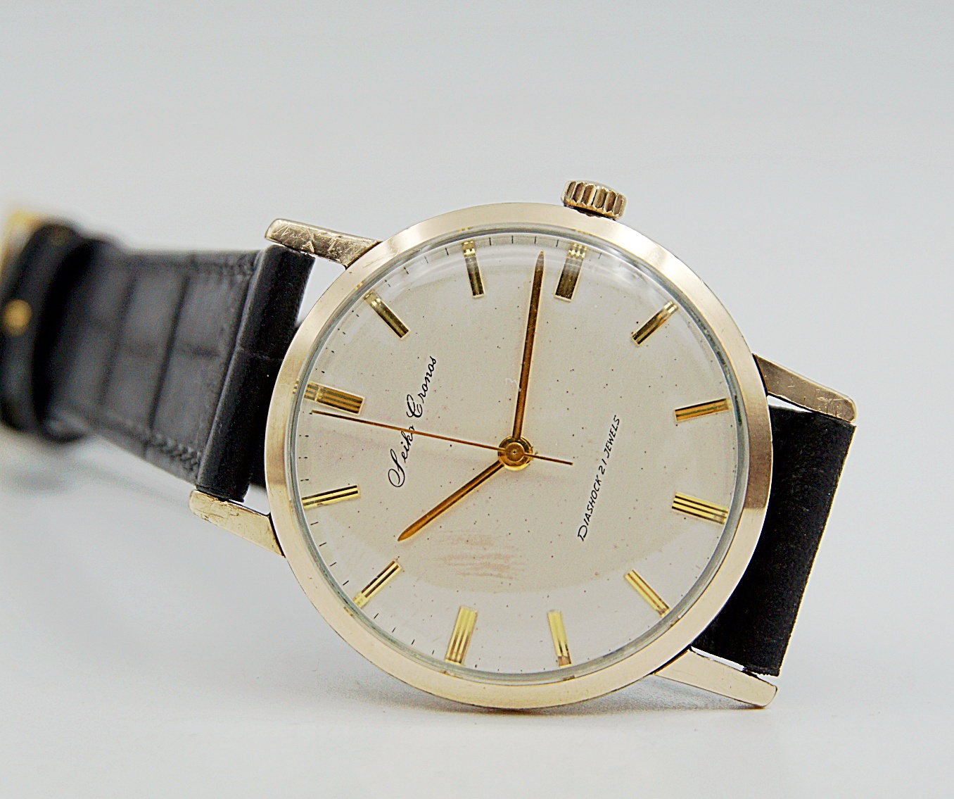 นาฬิกาเก่า SEIKO CRONOS ไขลาน