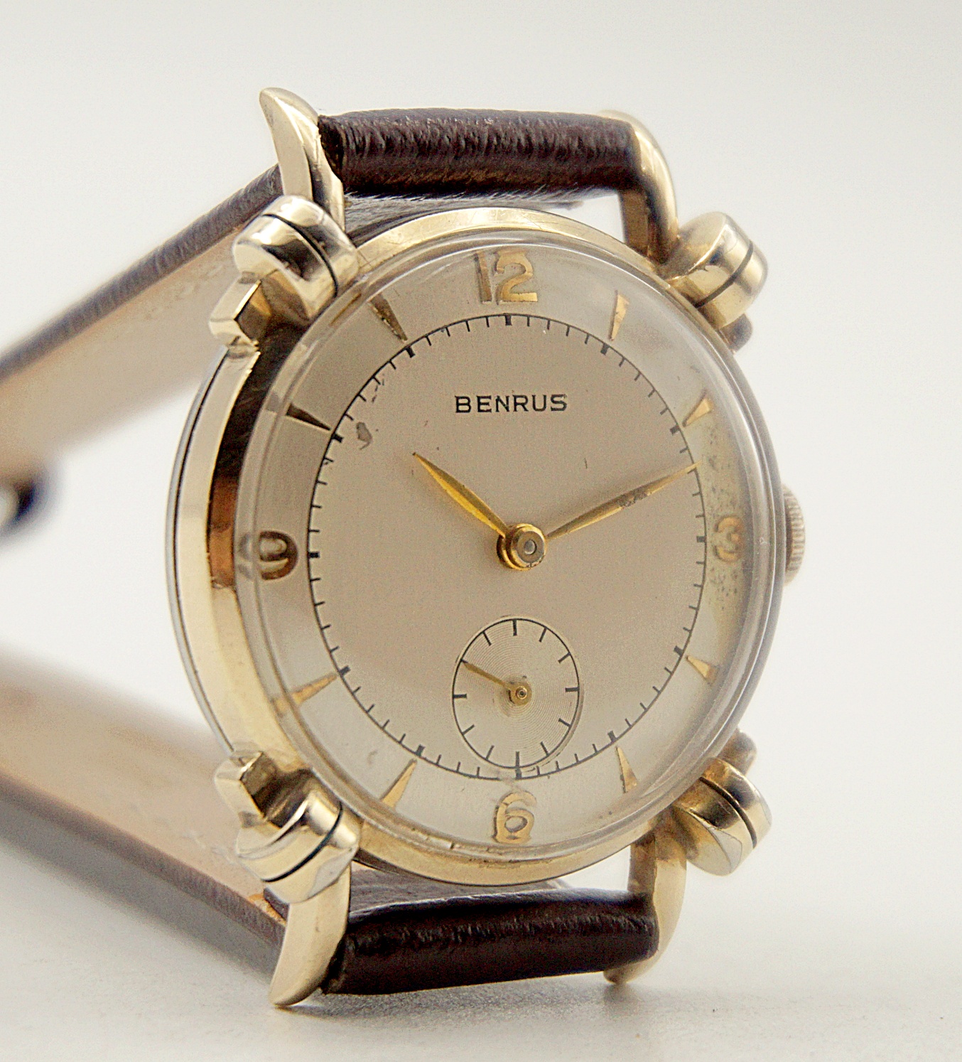 นาฬิกาเก่า BENRUS ไขลานสองเข็มครึ่ง