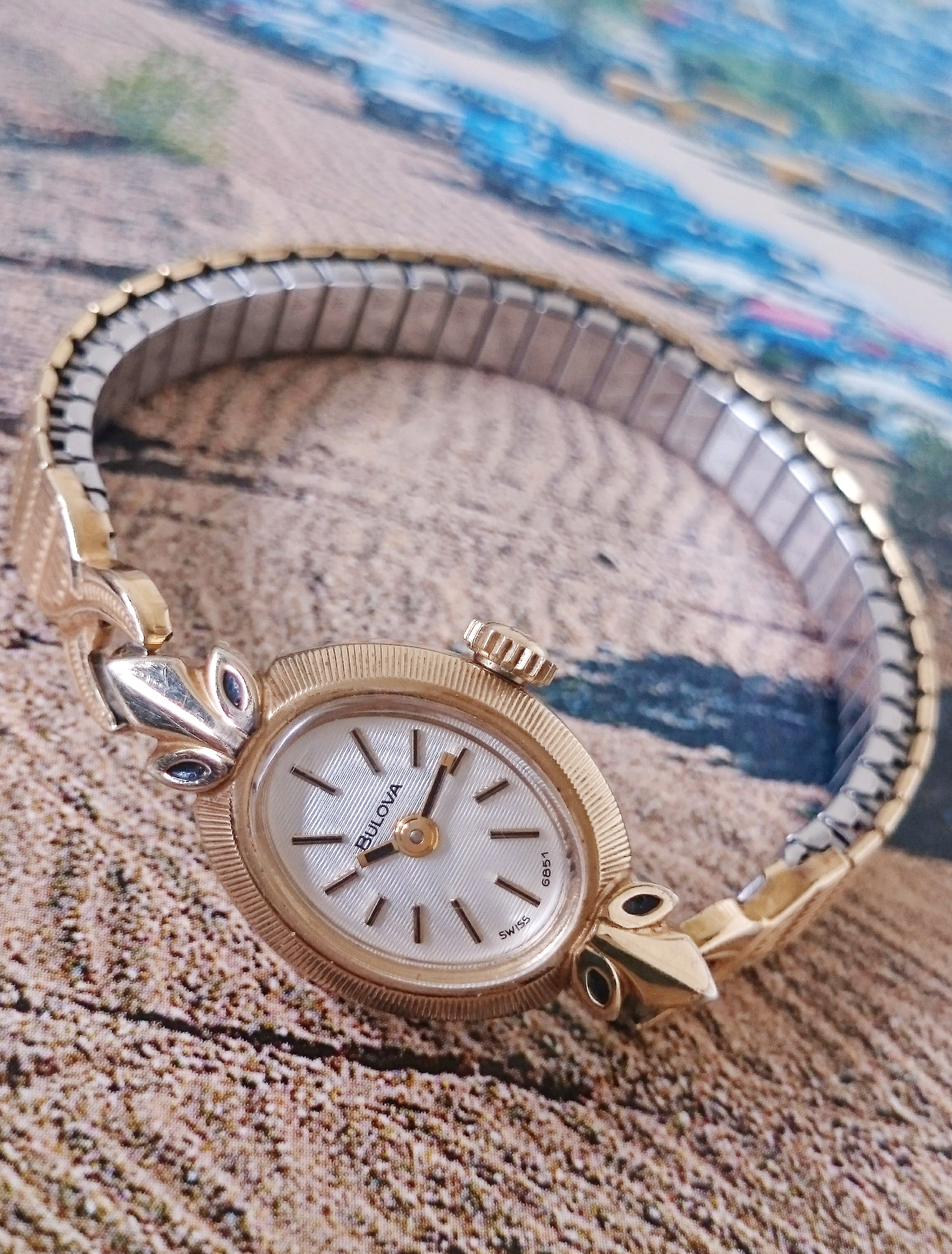 นาฬิกาเก่า BULOVA ไขลาน
