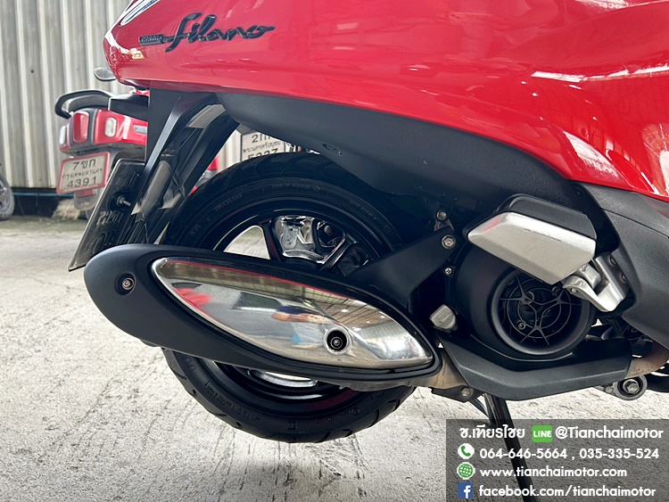 ★ฟรีดาวน์★GRAND FILANO ปี67 วิ่งเพียง 6000 กิโล สภาพเหมือรถใหม่ เครื่องเดิมแน่น เครื่องดี ศูนย์ดี ราคา 57,500