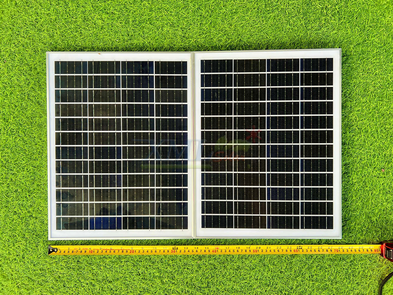 ไฟสปอตไลท์โซล่าเซลล์ 500 Watt กล่องสีน้ำตาล (เปิดได้ 3 แสง)