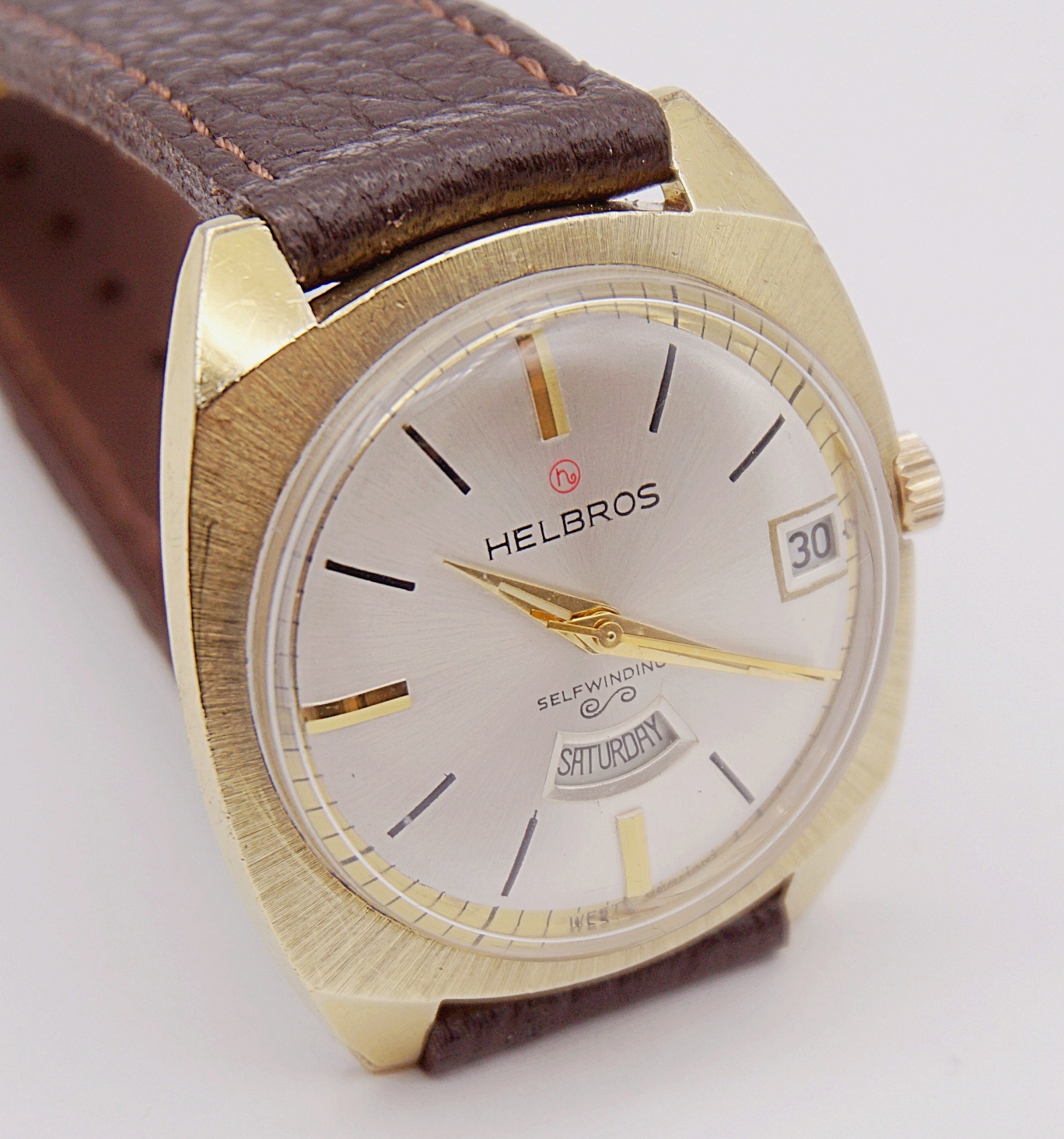 นาฬิกาเก่า HELBROS ออโตเมติก