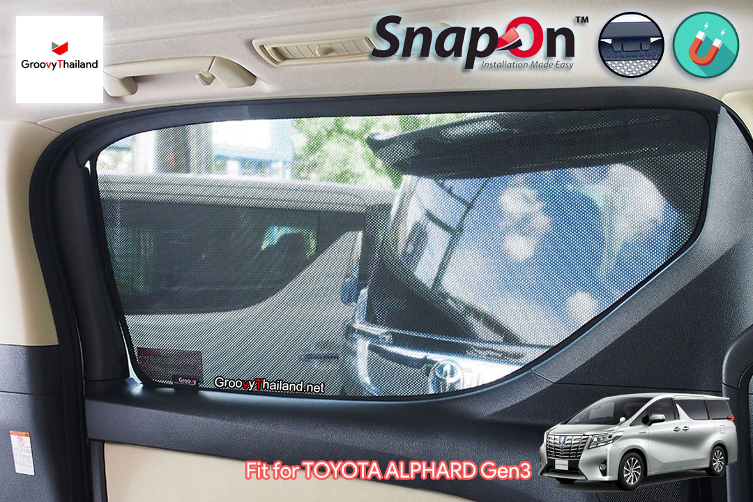 TOYOTA ALPHARD Gen3 2015-Now (SnapOn - 8 pcs)