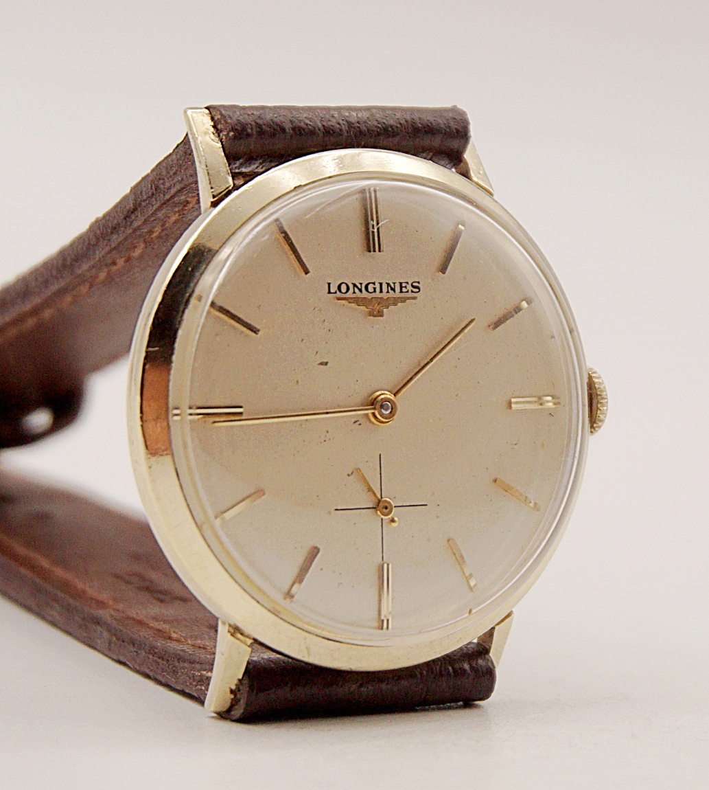 นาฬิกาเก่า LONGINES ไขลานสองเข็มครึ่ง