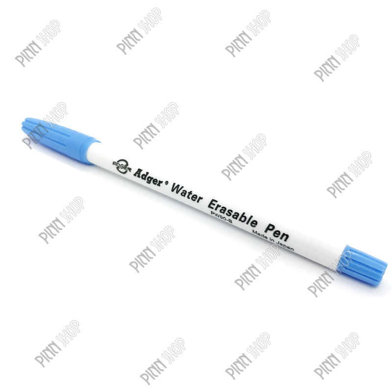 ปากกาแต้มผ้าสีฟ้า หัวเล็ก