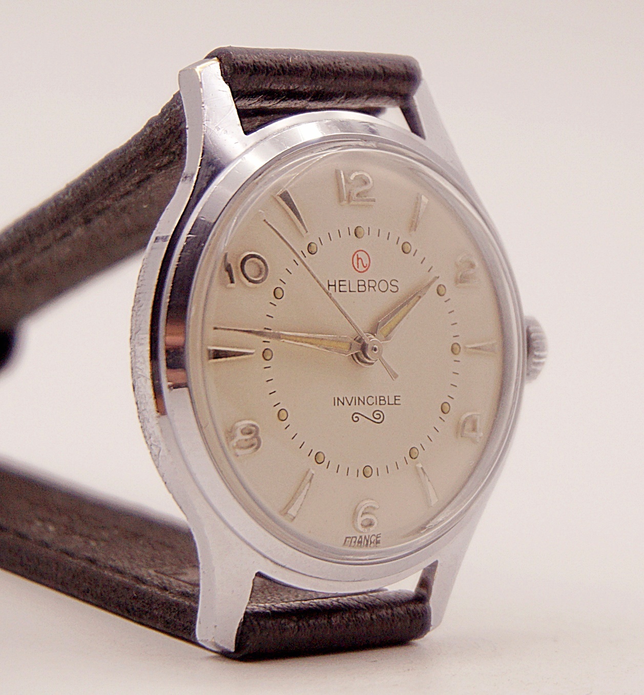 นาฬิกาเก่า HELBROS ไขลาน