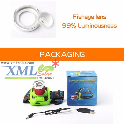 ไฟฉายคาดศีรษะโซล่าเซลล์ (Solar Head Lamp)