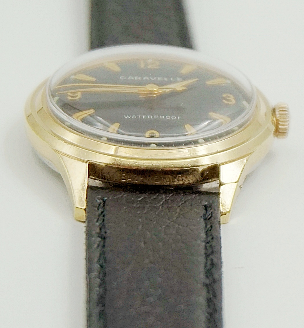 นาฬิกาเก่า CARAVELLE ไขลาน