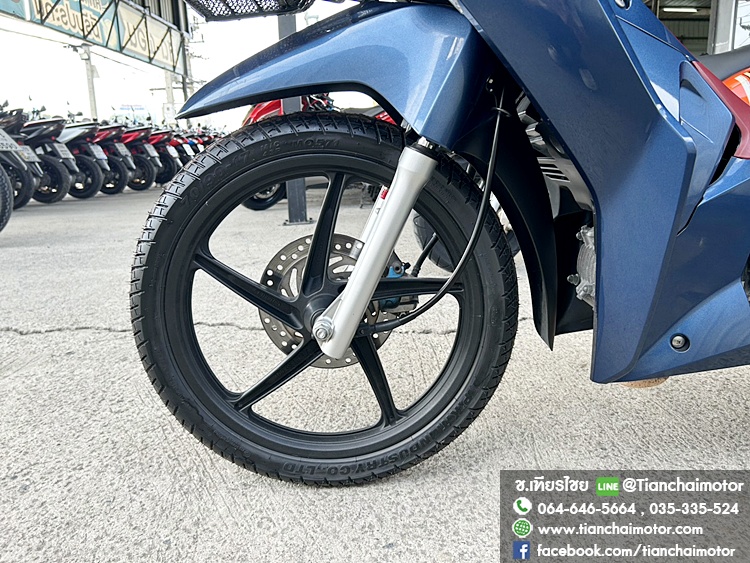WAVE125I ปี65 ล้อแม็กซ์ ชุดสีสวย เครื่องเดิมๆ ศูนย์ดี ขับขี่นิ่มๆ เครื่องแน่น ใช้งานทนมาน รถพร้อมใช้งาน ราคา 44,500