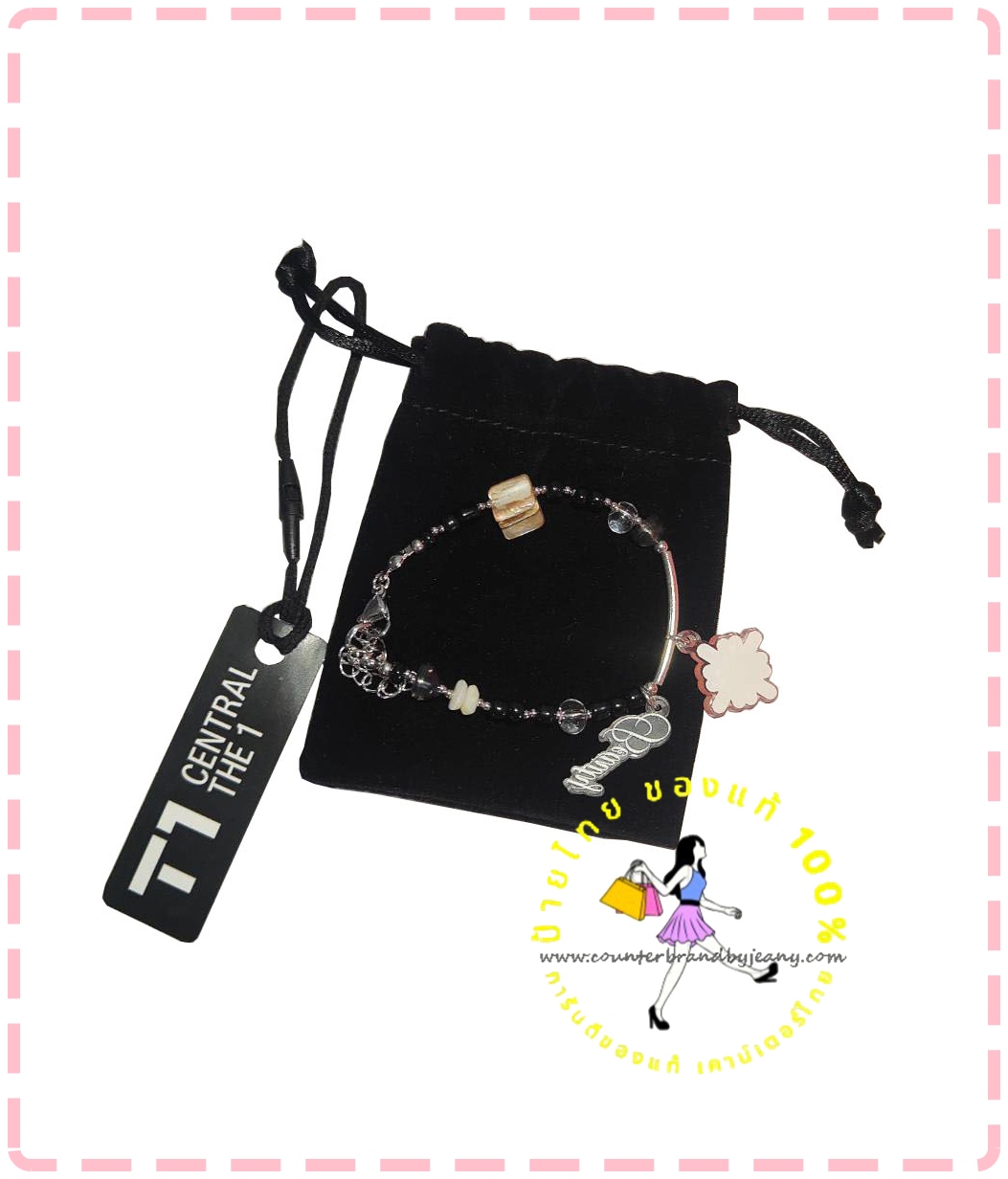 CENTRAL The1 Card Bracelet with Charms สร้อยข้อมือพร้อมชาร์ม (พร้อมส่ง)