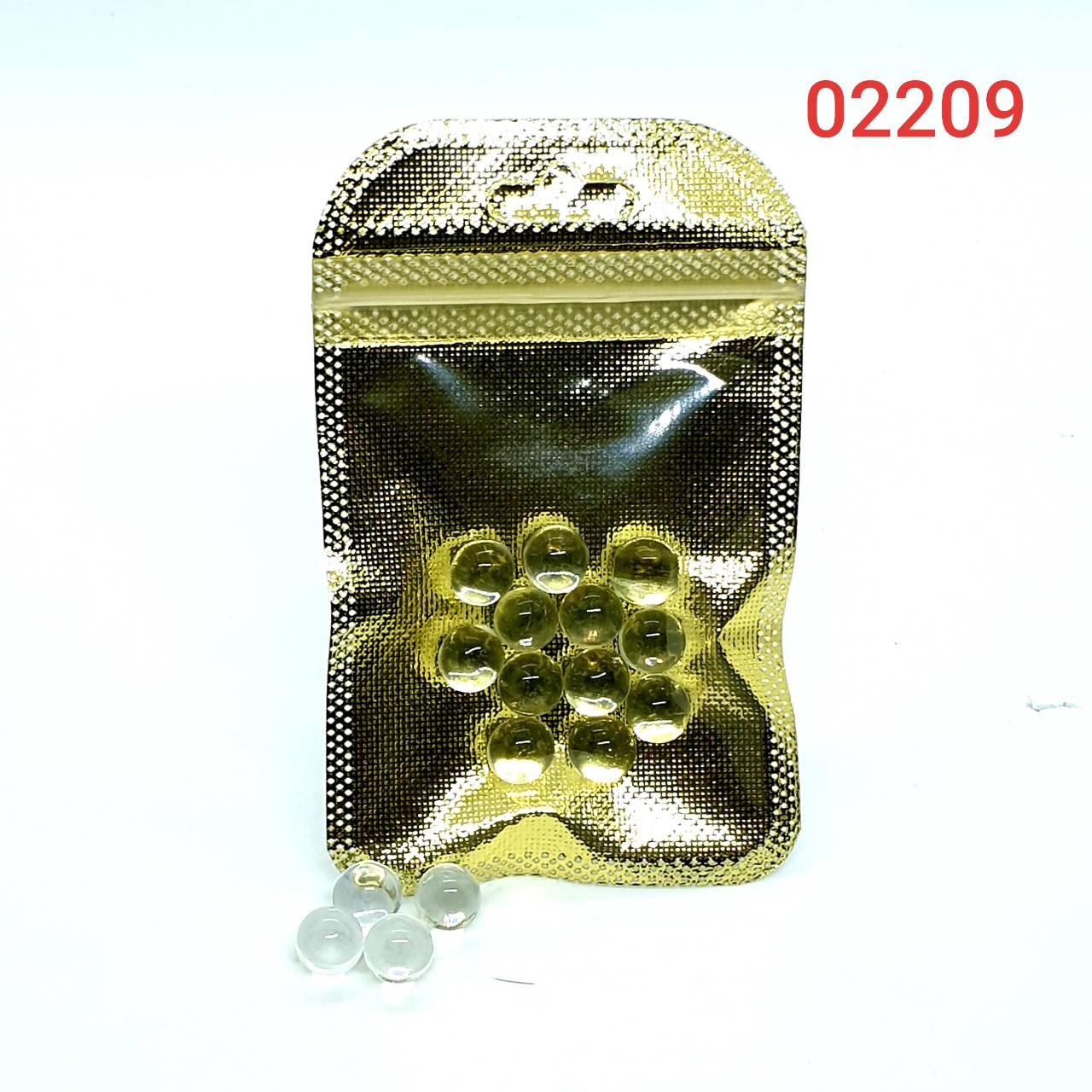 ลูกแก้วใส 10มิล คริสตัลใสเกรดA มีหลายสีให้เลือก ใสแท้ไม่ลอกลูกกลมมาตรฐาน บรรจุ 12ลูกใช่งานภายนอกได้ แช่น้ำได้