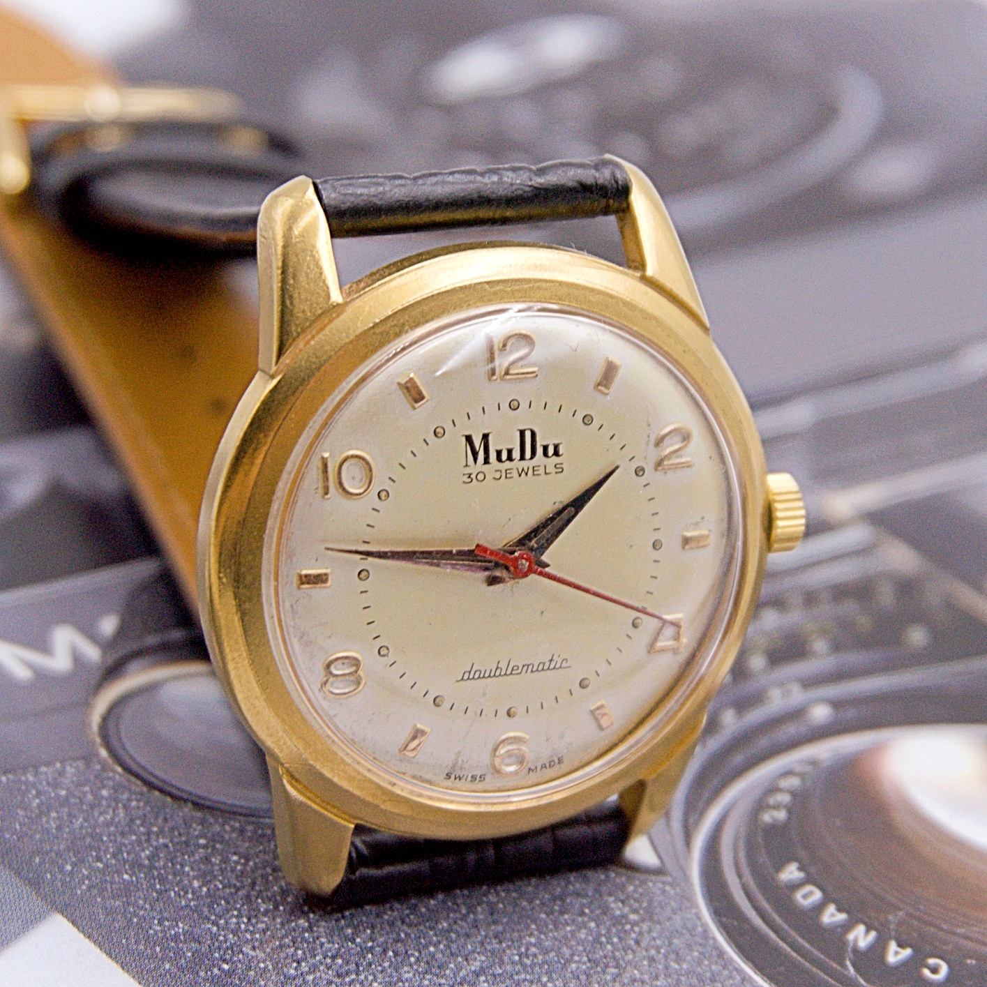 นาฬิกาเก่า MUDU ออโตเมติก