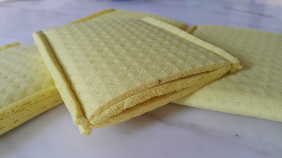 ฟองน้ำอิเล็คโทรด ขนาดเล็ก Sponge electrode แบบ 2 ช่อง