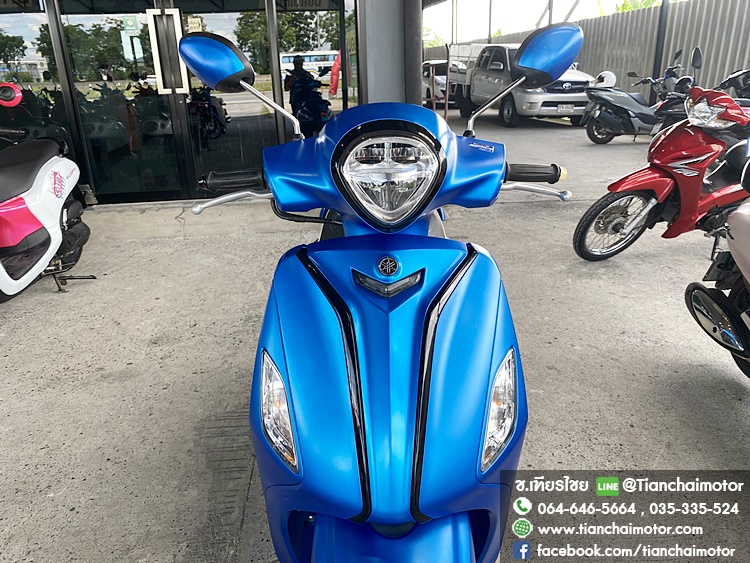 ★ดาวน์3,500★GRAND FILANO ปี 66 สีน้ำเงิน เครื่องเดิมแน่น ขับขี่นิ่มๆ ยูบ็อกใหญ่ ชุดสีสวยเป๊ะ เครื่องดี ศูนย์ดี ราคา 49,900