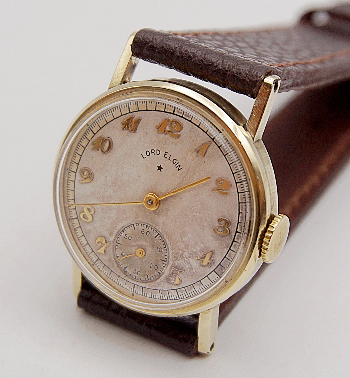 นาฬิกาเก่า LORD ELGIN ไขลานสองเข็มครึ่ง