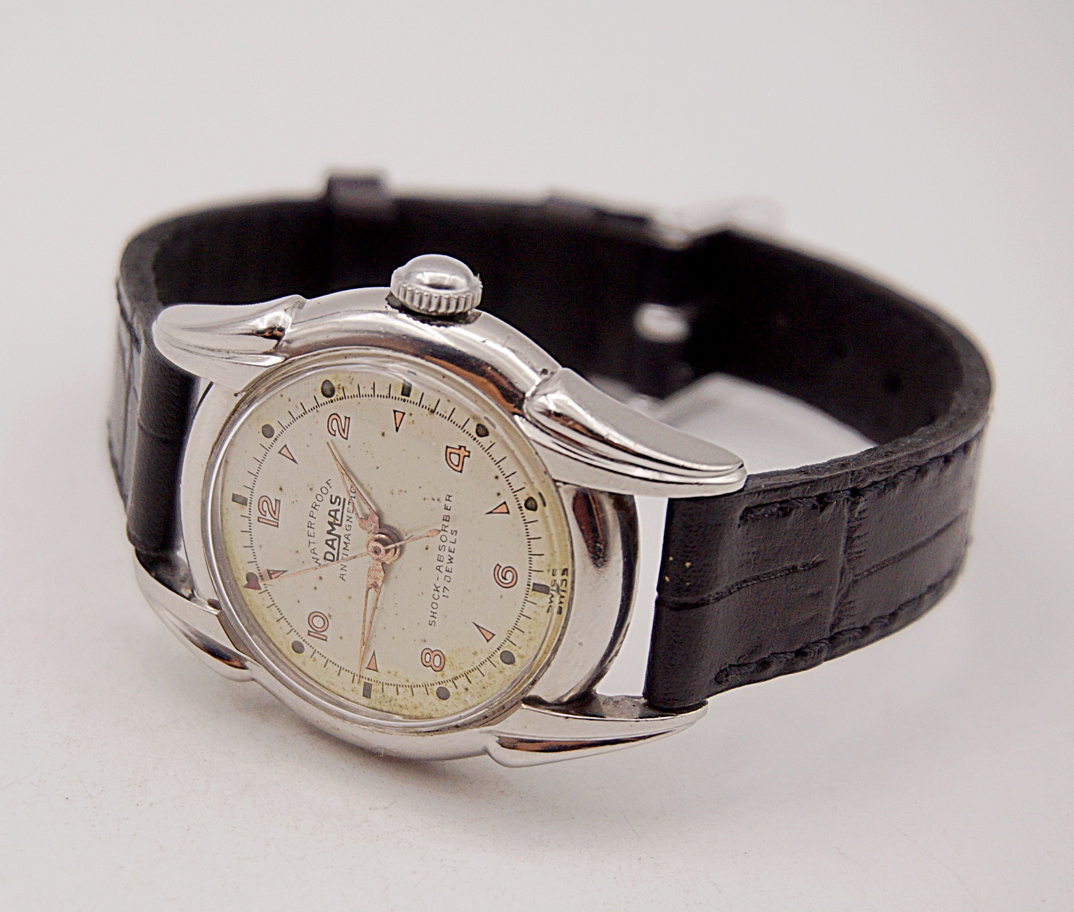 นาฬิกาเก่า DAMAS ไขลาน