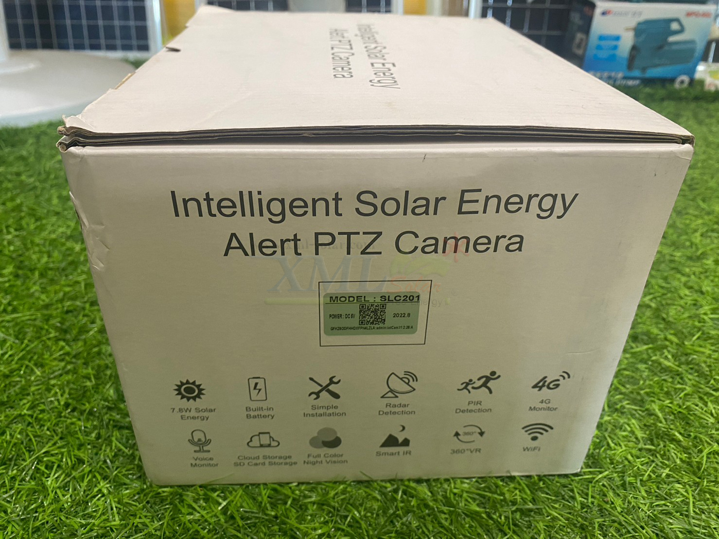 กล้องวงจรปิดโซล่าเซลล์ รุ่นหมุนรอบทิศ (ระบบ WIFI) Full HD Camera (1080P) V.2023
