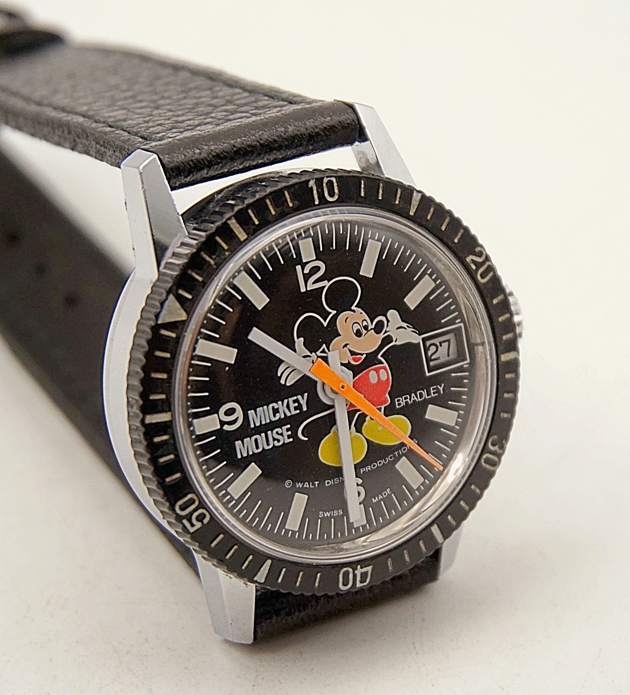 นาฬิกาเก่า MICKEY MOUSE ไขลาน