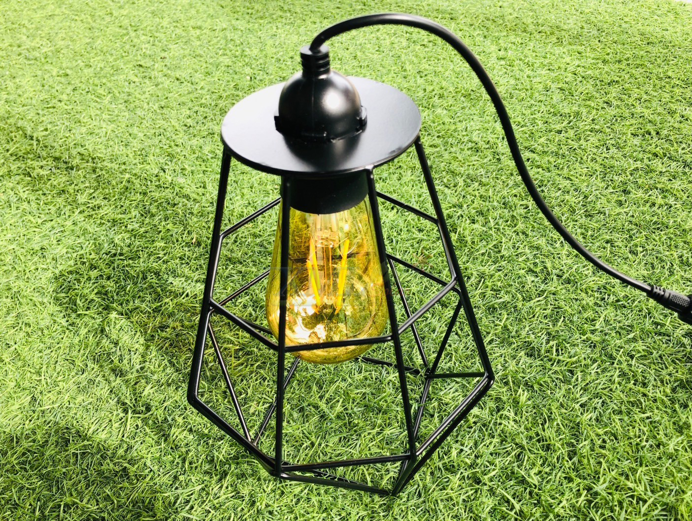 โคมไฟโซล่าเซลล์ ติดเพดาน รุ่น YL008-5A (แสง : เหลืองวอมไวท์)