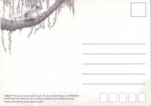 Postcard Tarzan 32 ใบ