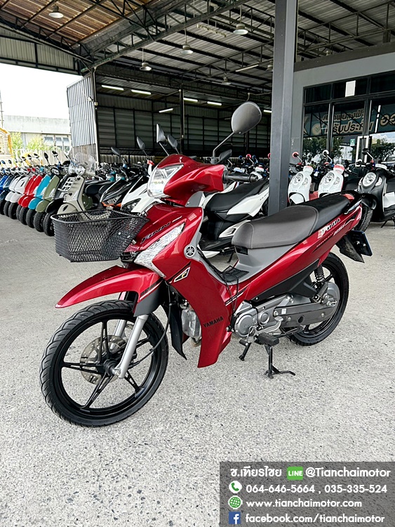 ★ดาวน์3,500★FINN ปี67 สีแดง ล้อแม็กซ์ วิ่งเพียง 3000 กิโล ชุดสีสวย เครื่องเดิมๆ เครื่องแน่น ขับขี่นิ่ม ประหยัด ศูนย์ดี ราคา 40,900