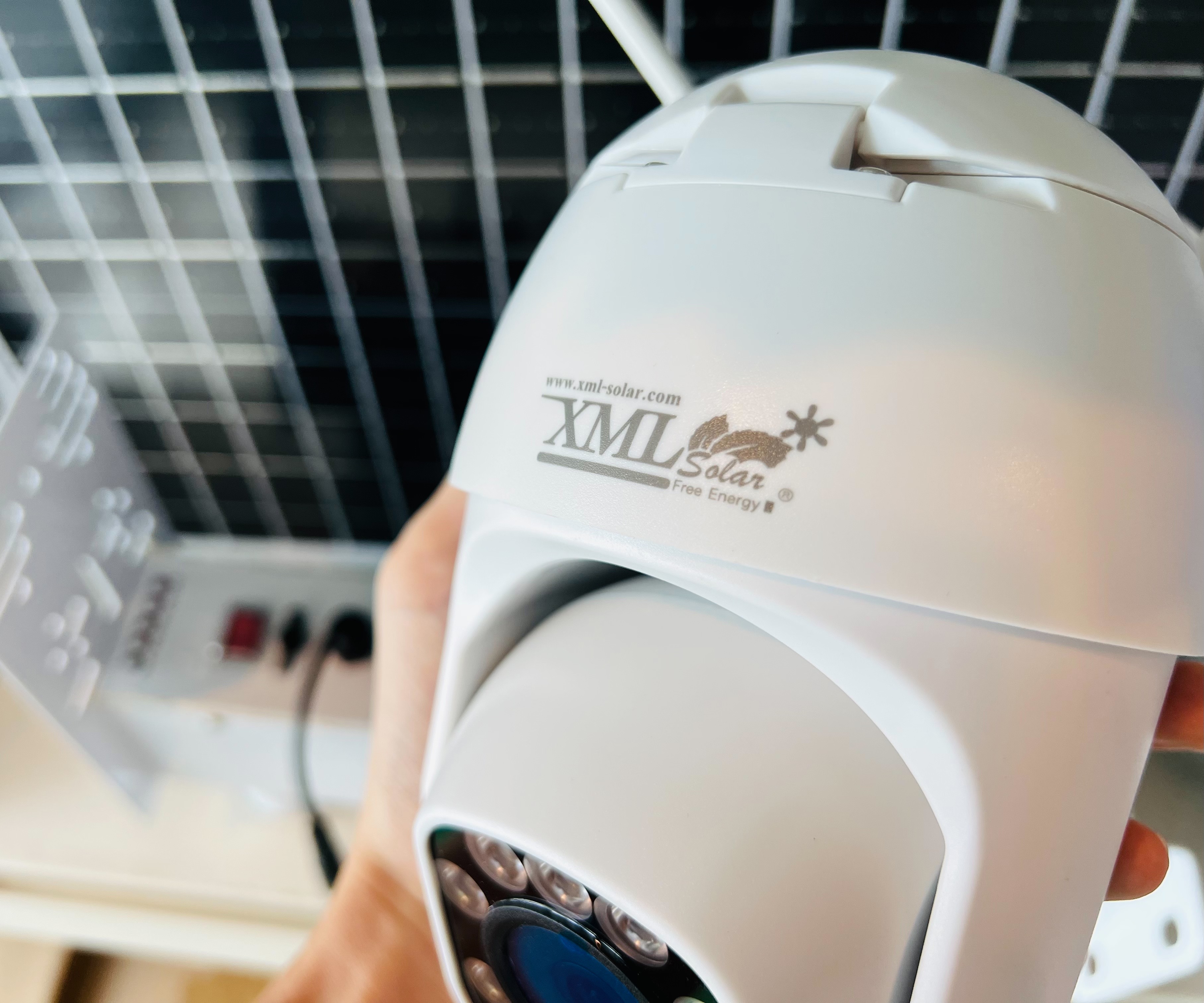 กล้องวงจรปิดโซล่าเซลล์ 80W. / ใช้simcard 4G (1080P) Solar CCTV Camera With 4G