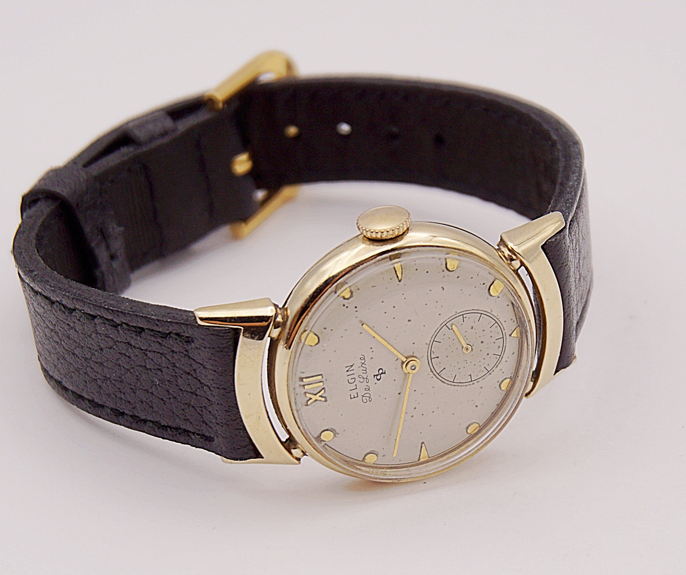 นาฬิกาเก่า ELGIN ไขลานสองเข็มครึ่ง